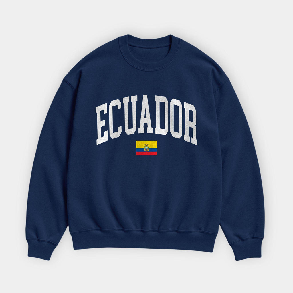 Ecuador Collegiate Flag Sweatshirt