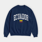 Ecuador Collegiate Flag Sweatshirt