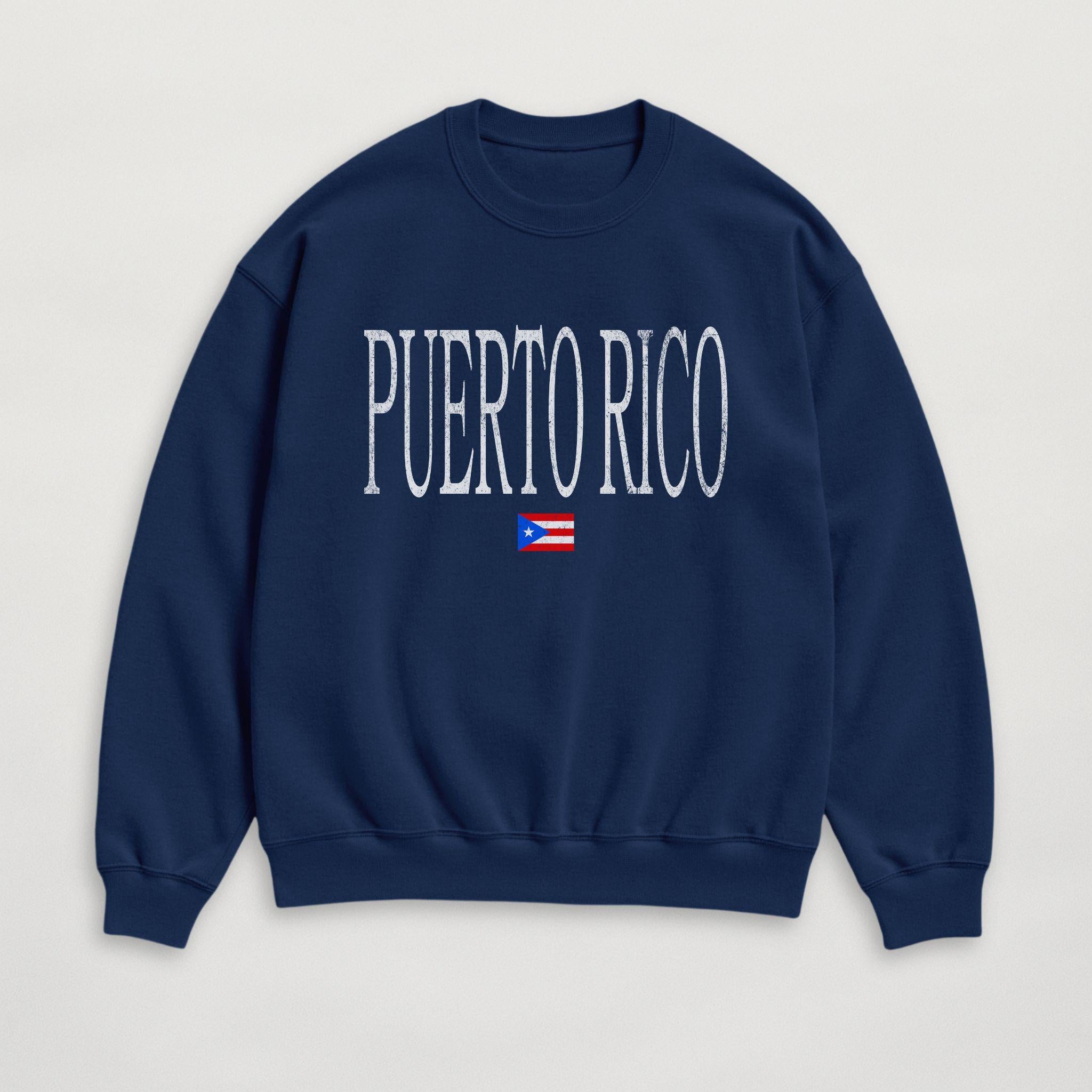 Distressed Puerto Rico Sweatshirt