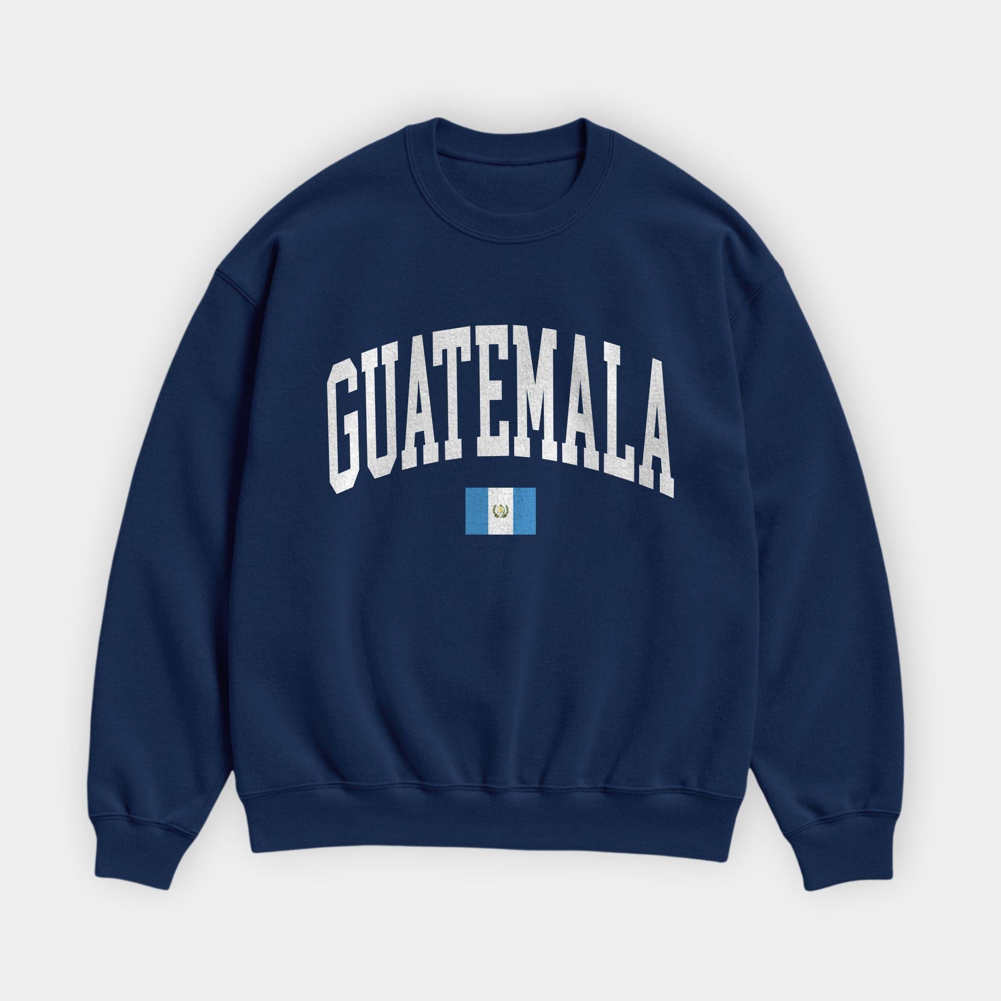 Guatemala Collegiate Flag Sweatshirt