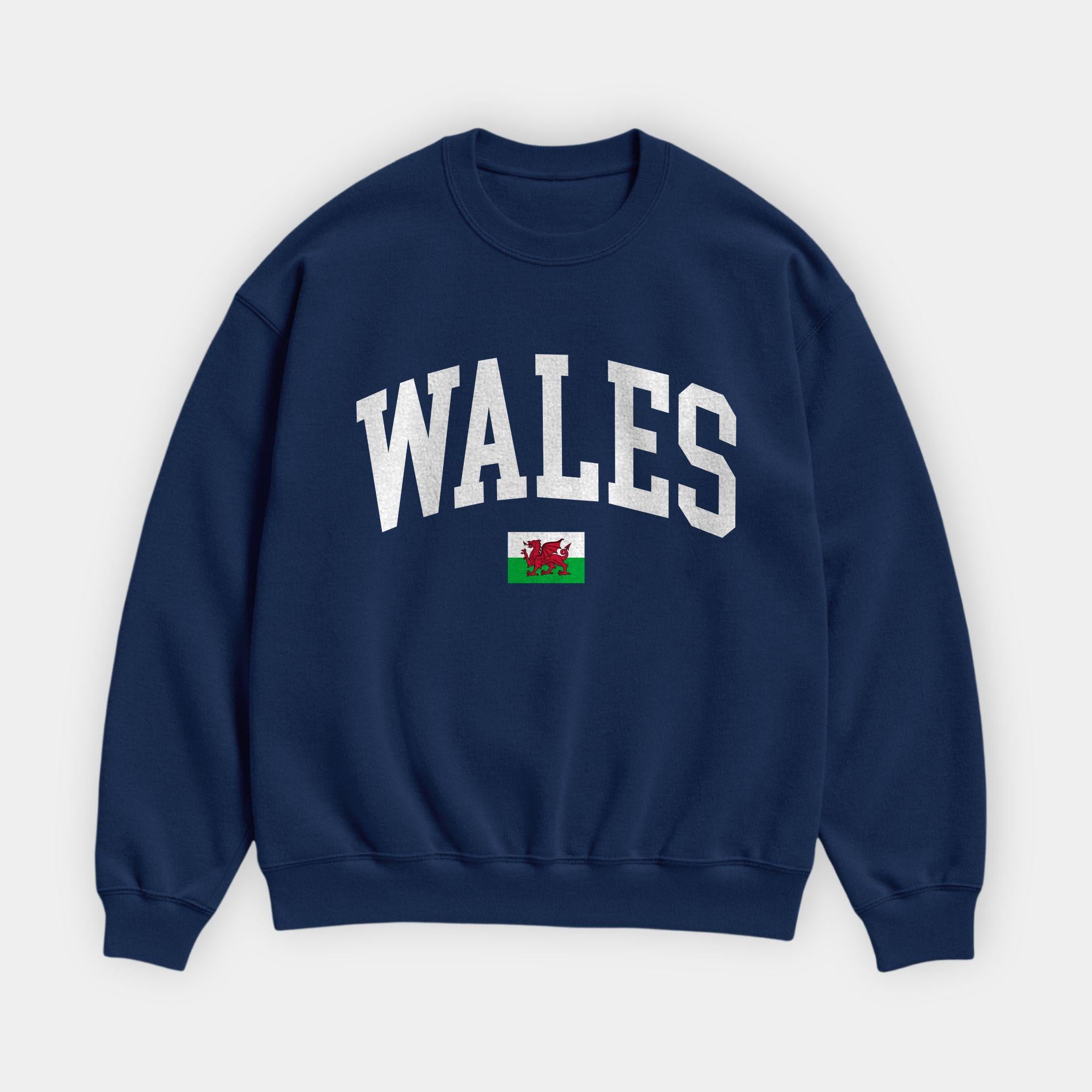 Wales Collegiate Flag Sweatshirt