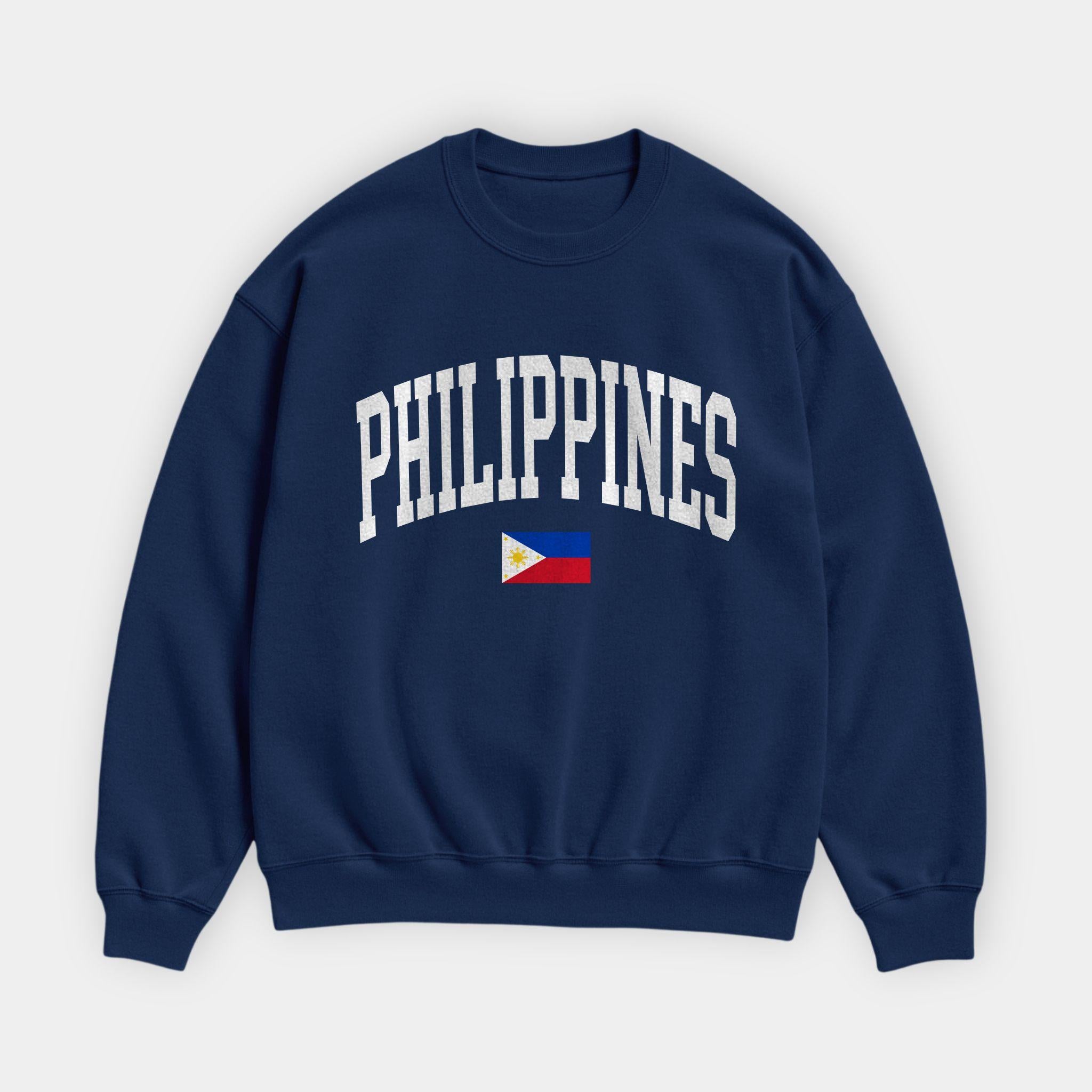 Philippines Collegiate Flag Sweatshirt