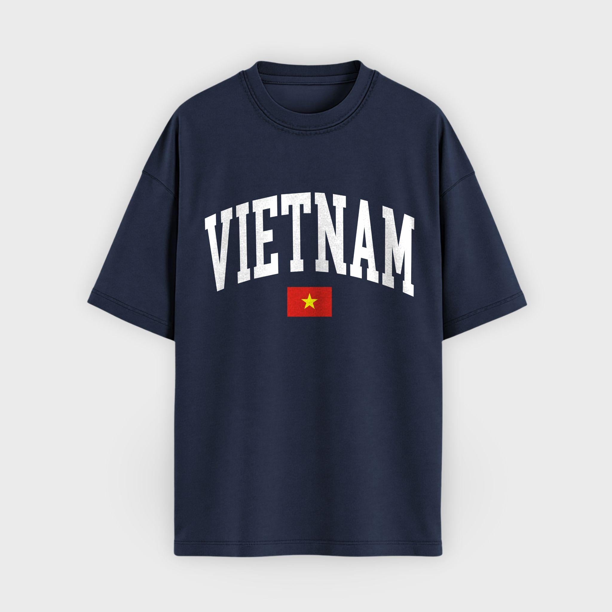 Vietnam Collegiate Flag T-Shirt