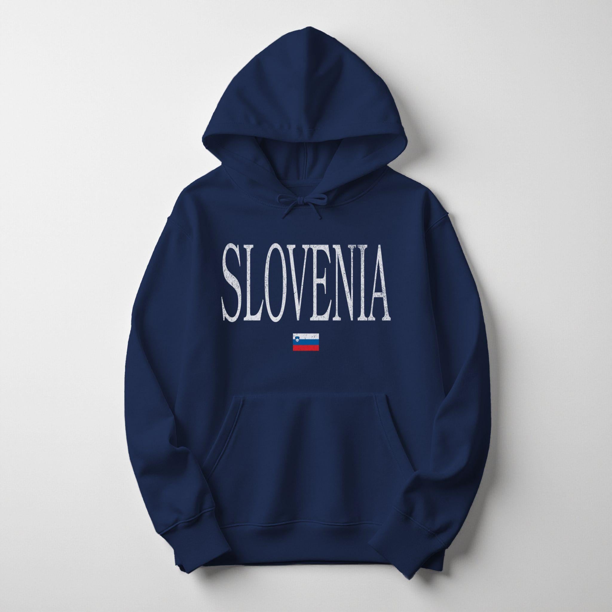 Distressed Slovenia Hoodie
