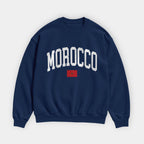 Morocco Collegiate Flag Sweatshirt
