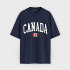 Canada Collegiate Flag T-Shirt