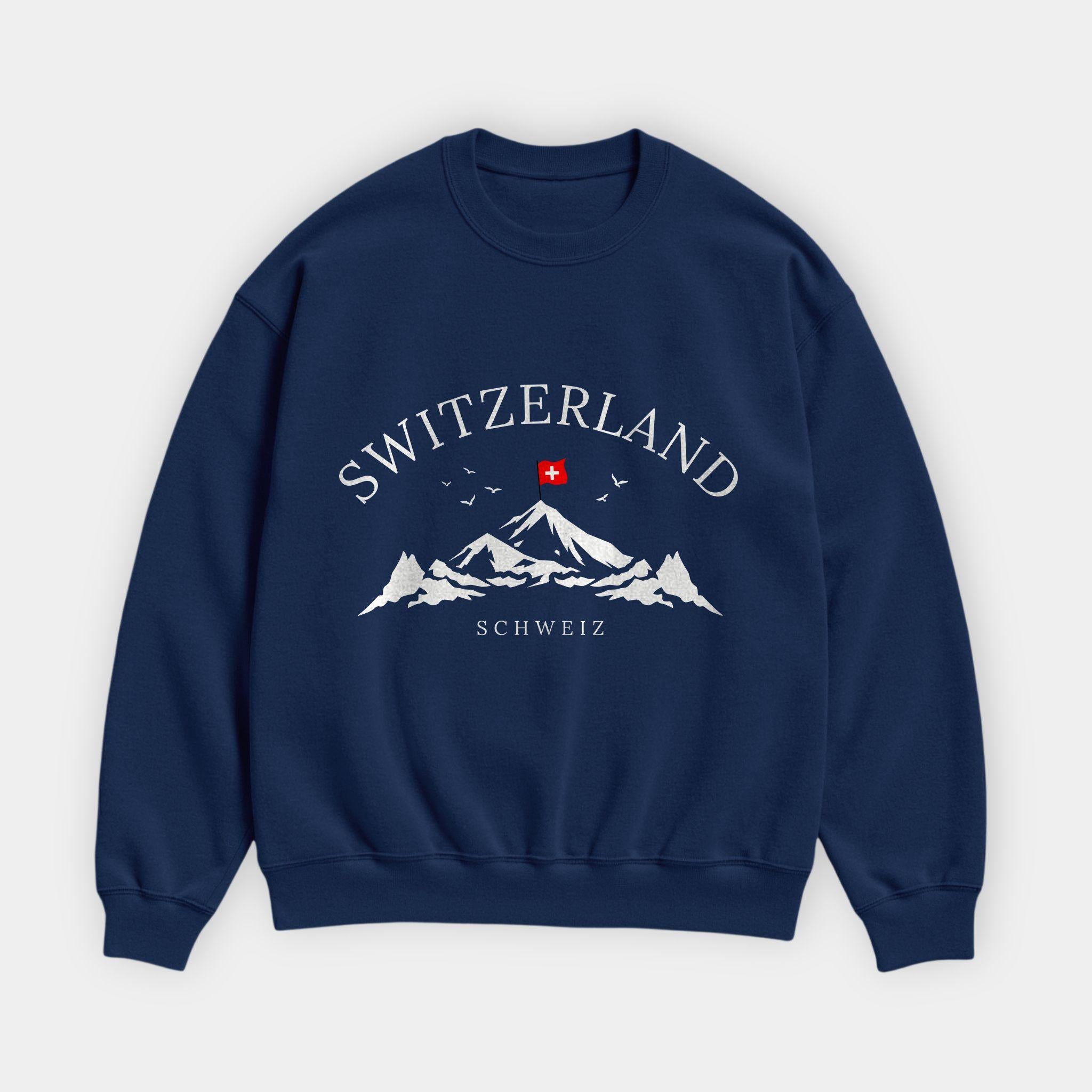 Switzerland Mountain Vista Sweatshirt