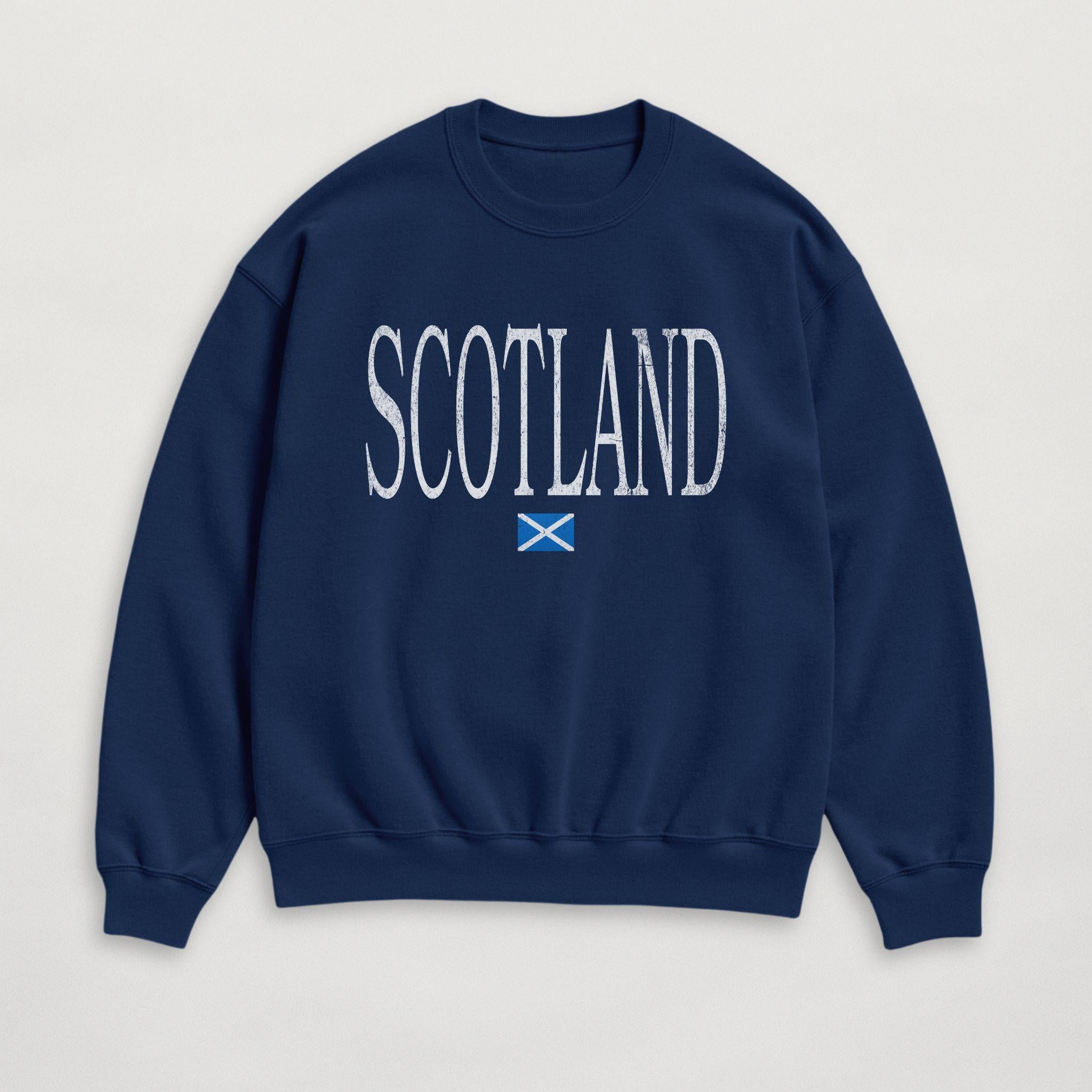 Distressed Scotland Sweatshirt
