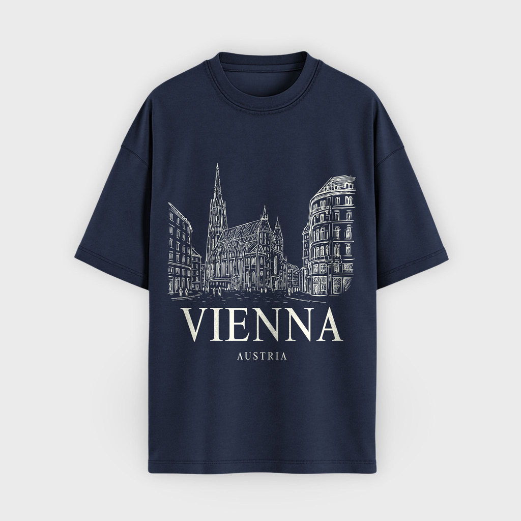 Vienna Vintage Sketch T-Shirt