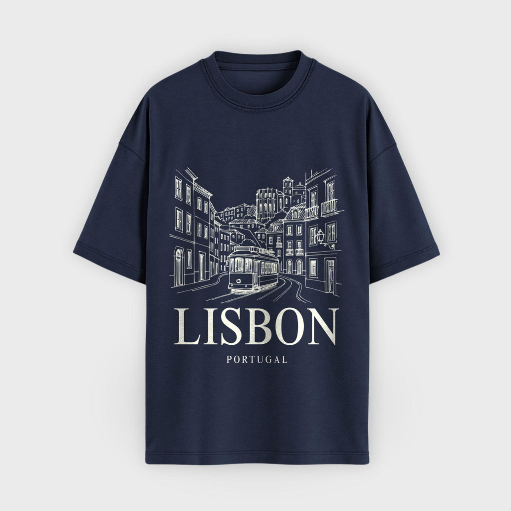 Lisbon Vintage Sketch T-Shirt