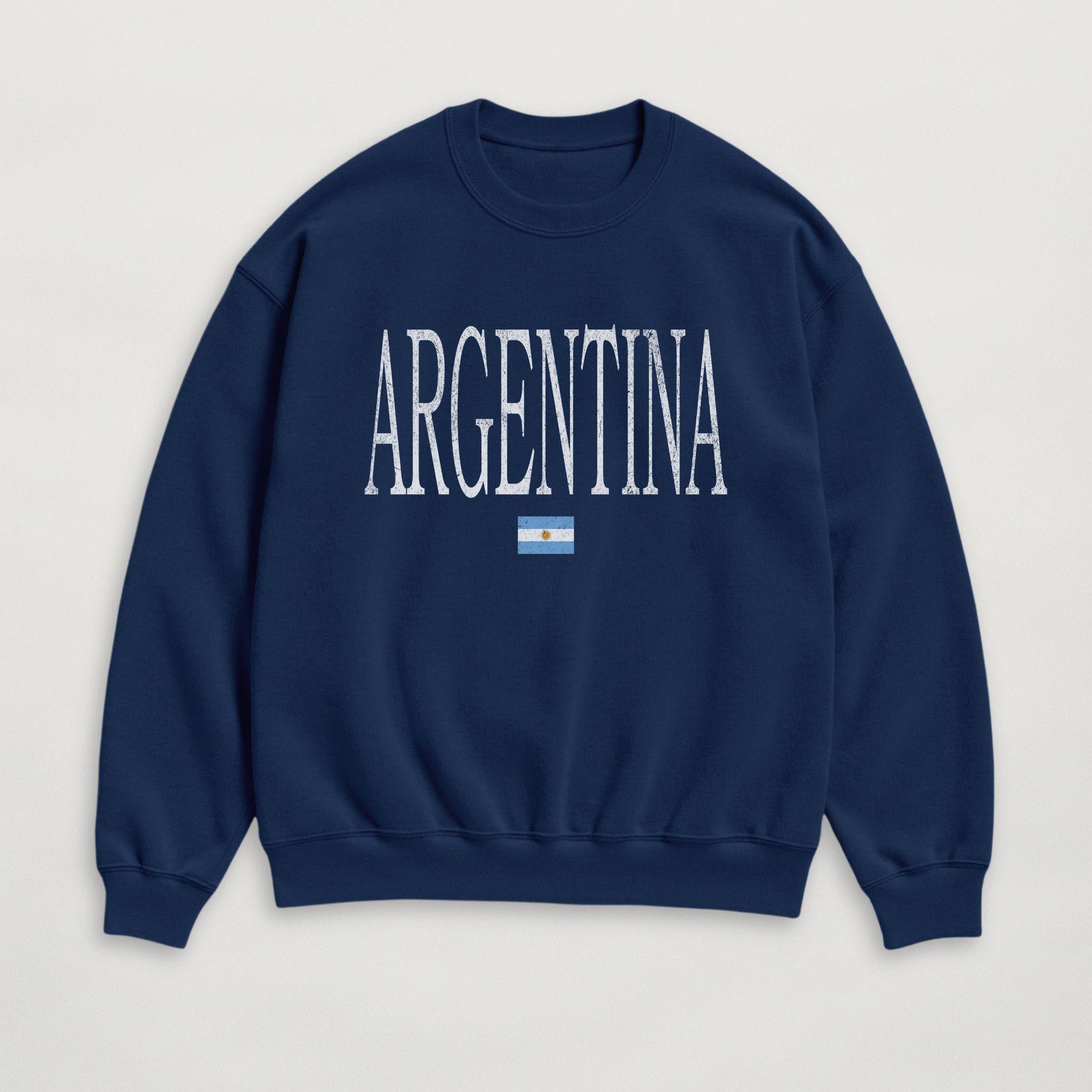 Distressed Argentina Sweatshirt