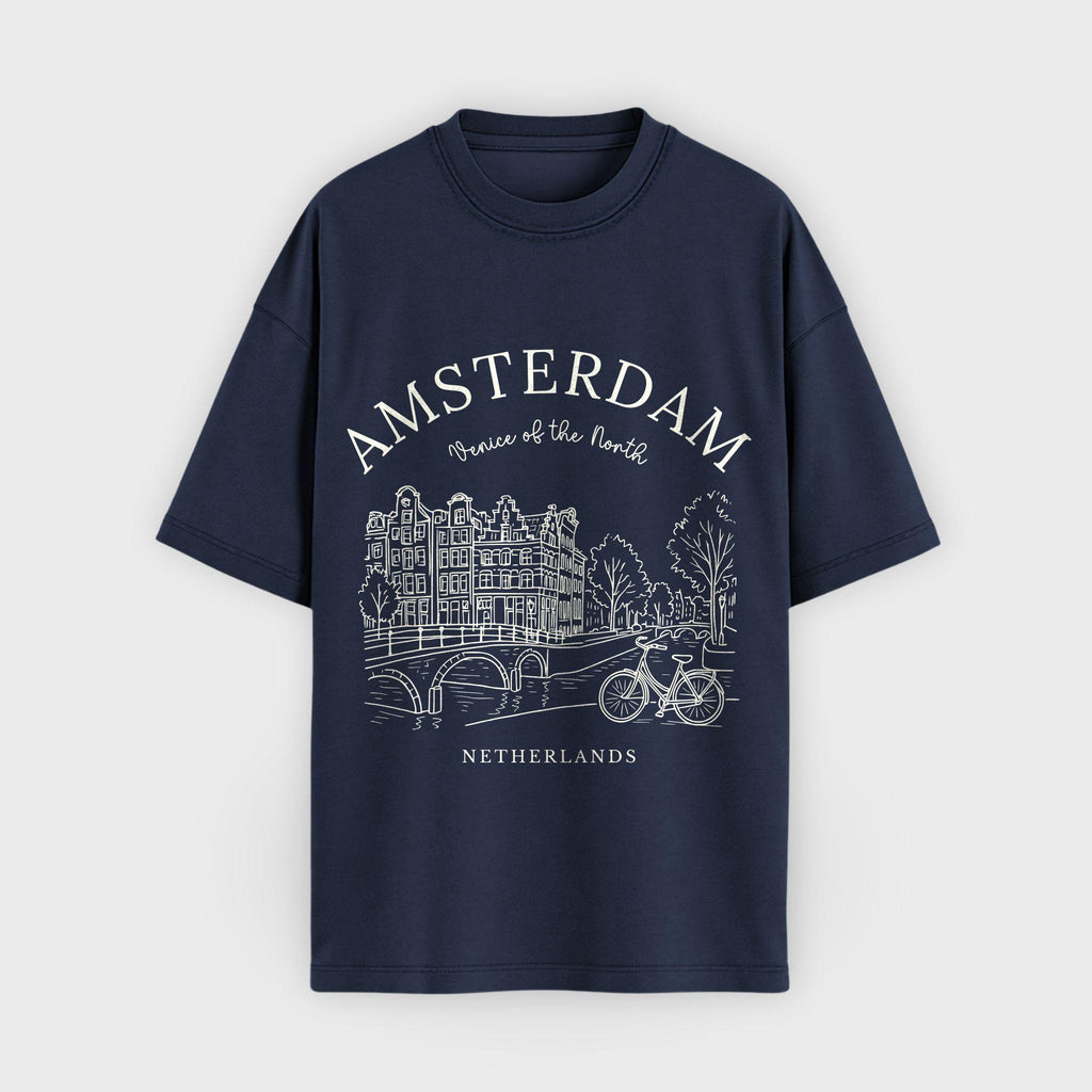Amsterdam Vintage Sketch T-Shirt