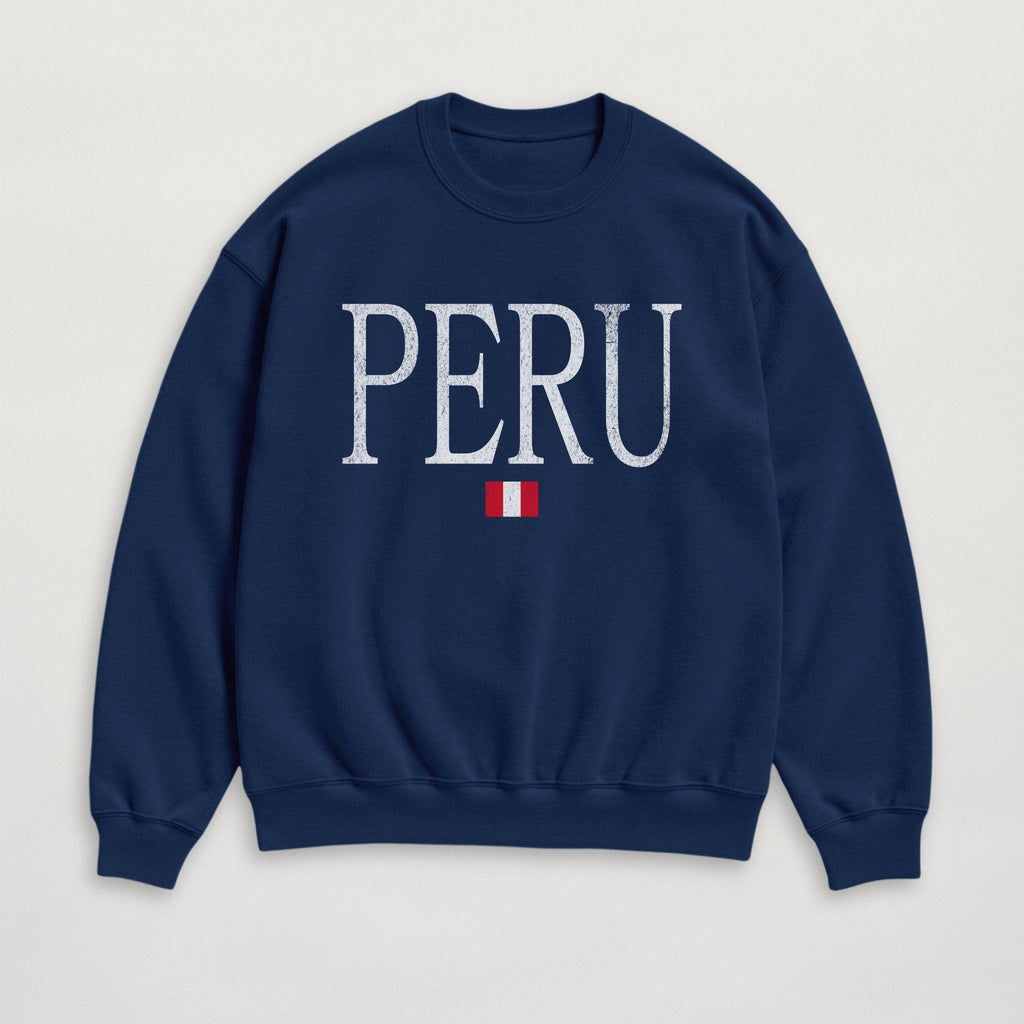 Distressed Peru Sweatshirt