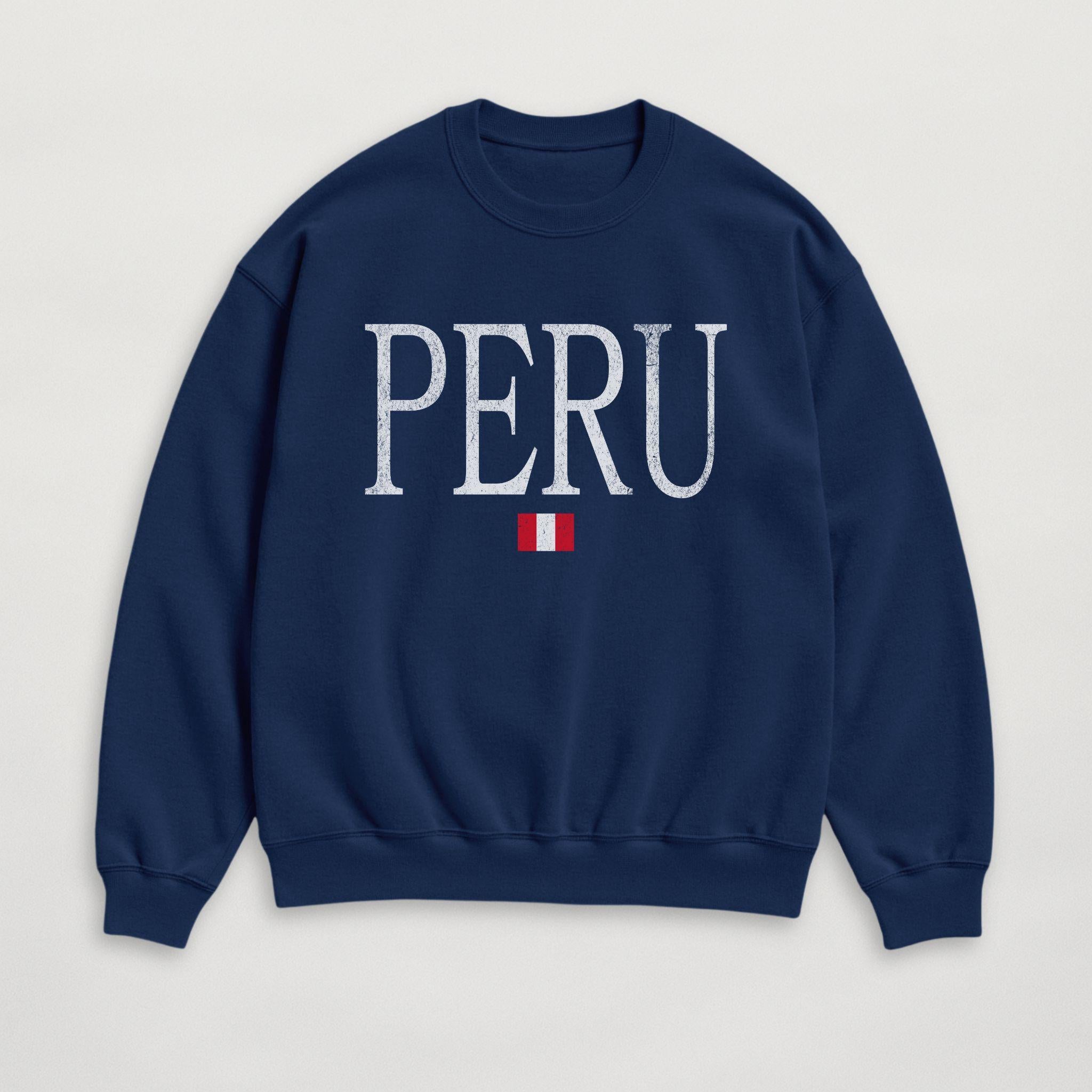 Distressed Peru Sweatshirt