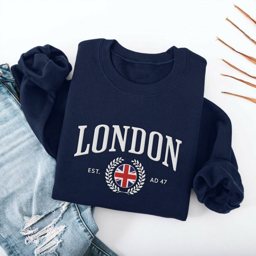 London Crest Embroidered Sweatshirt