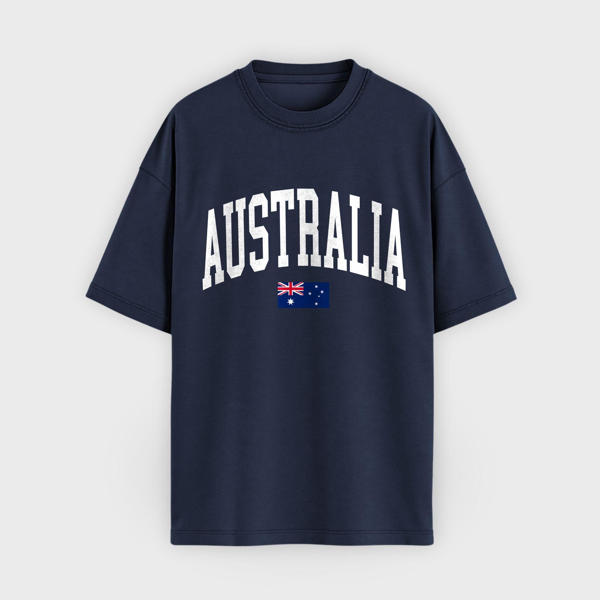 Australia Collegiate Flag T-Shirt