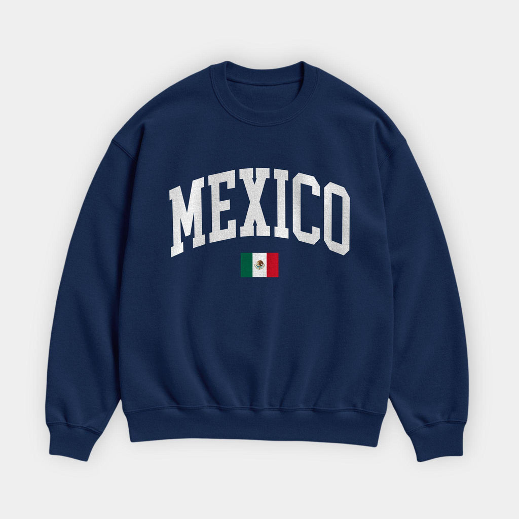 Mexico Collegiate Flag Sweatshirt