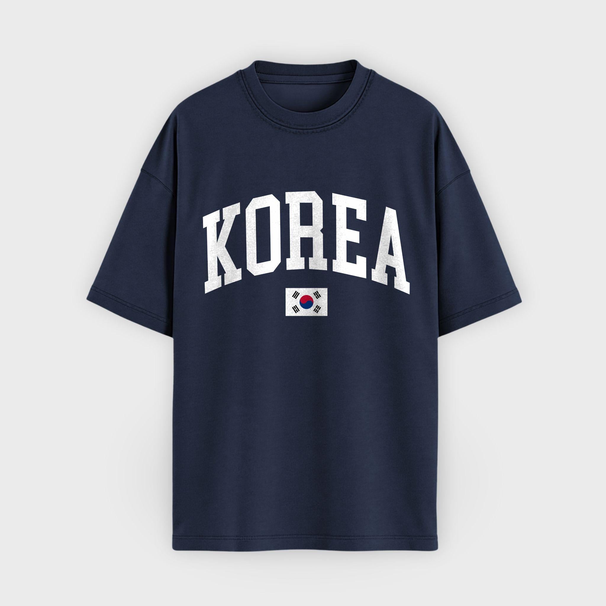 Korea Collegiate Flag T-Shirt