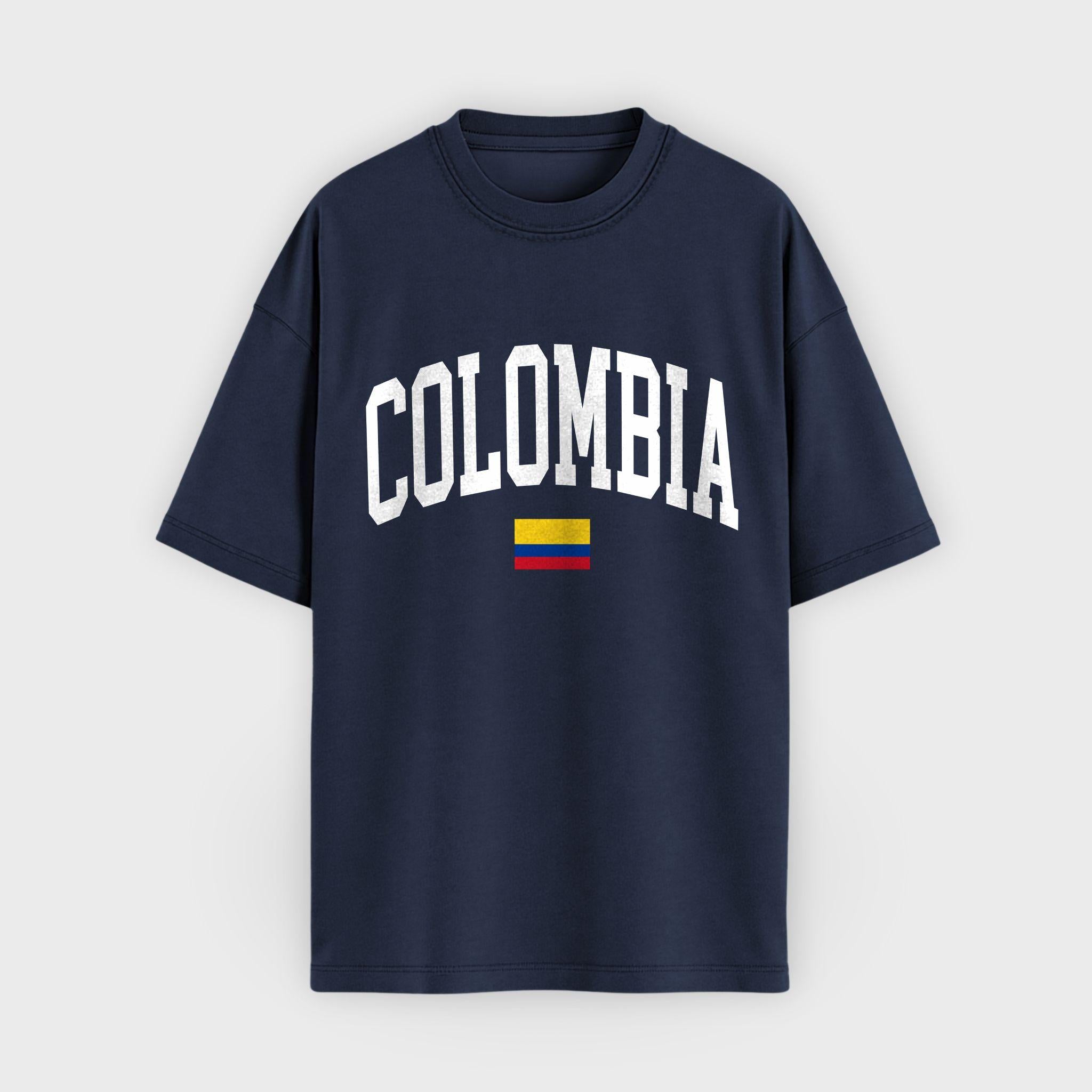Colombia Collegiate Flag T-Shirt
