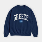 Greece Collegiate Flag Sweatshirt