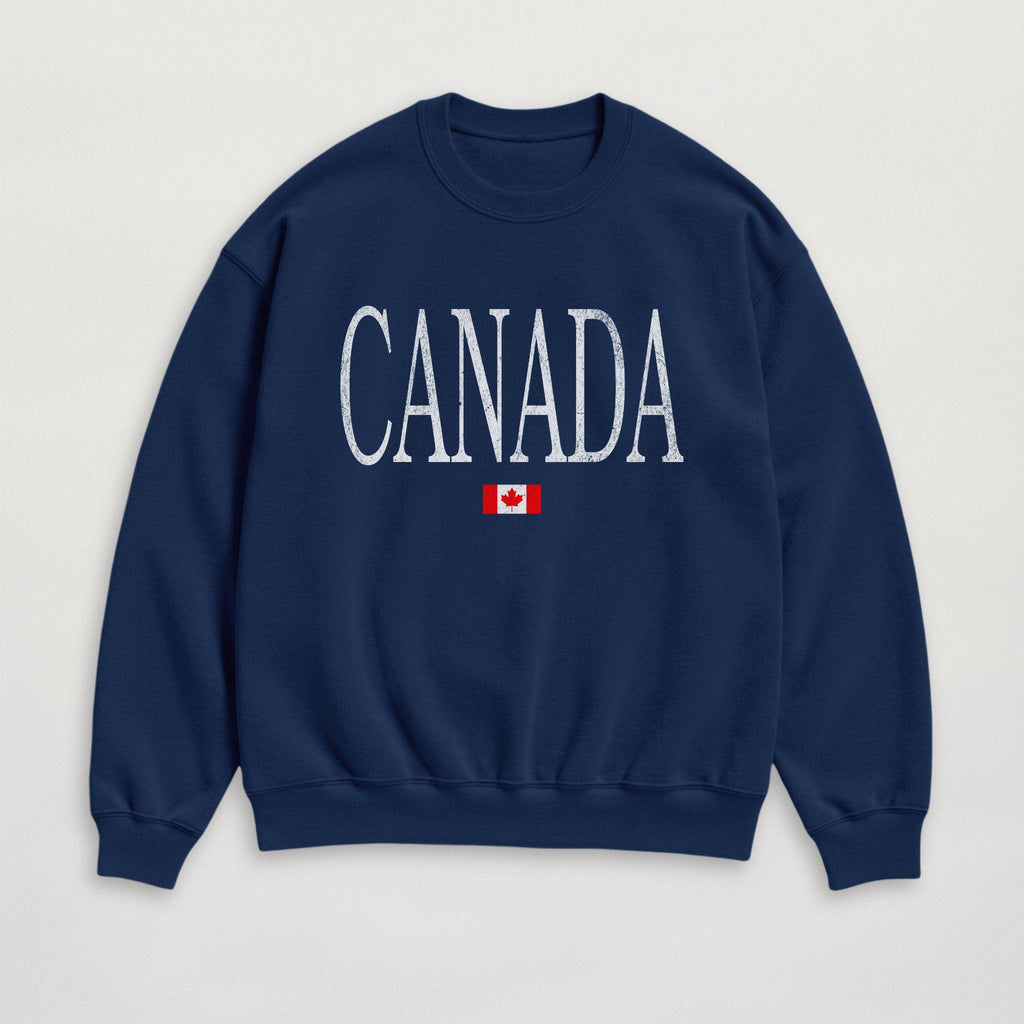 Distressed Canada Sweatshirt