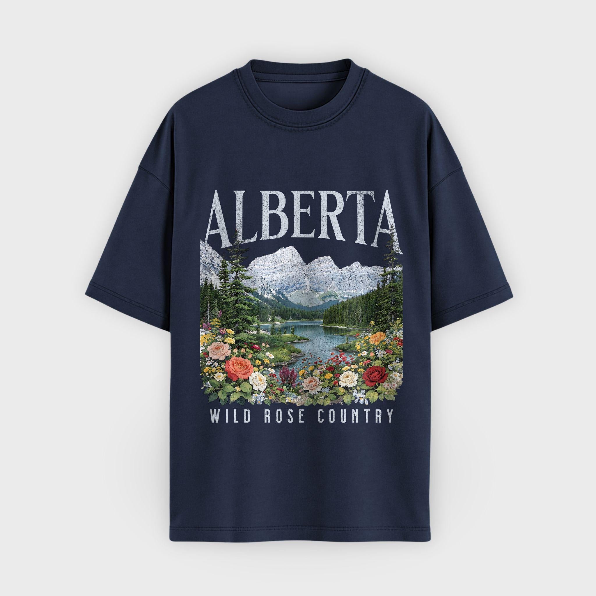 Alberta Wild Rose Country T-Shirt