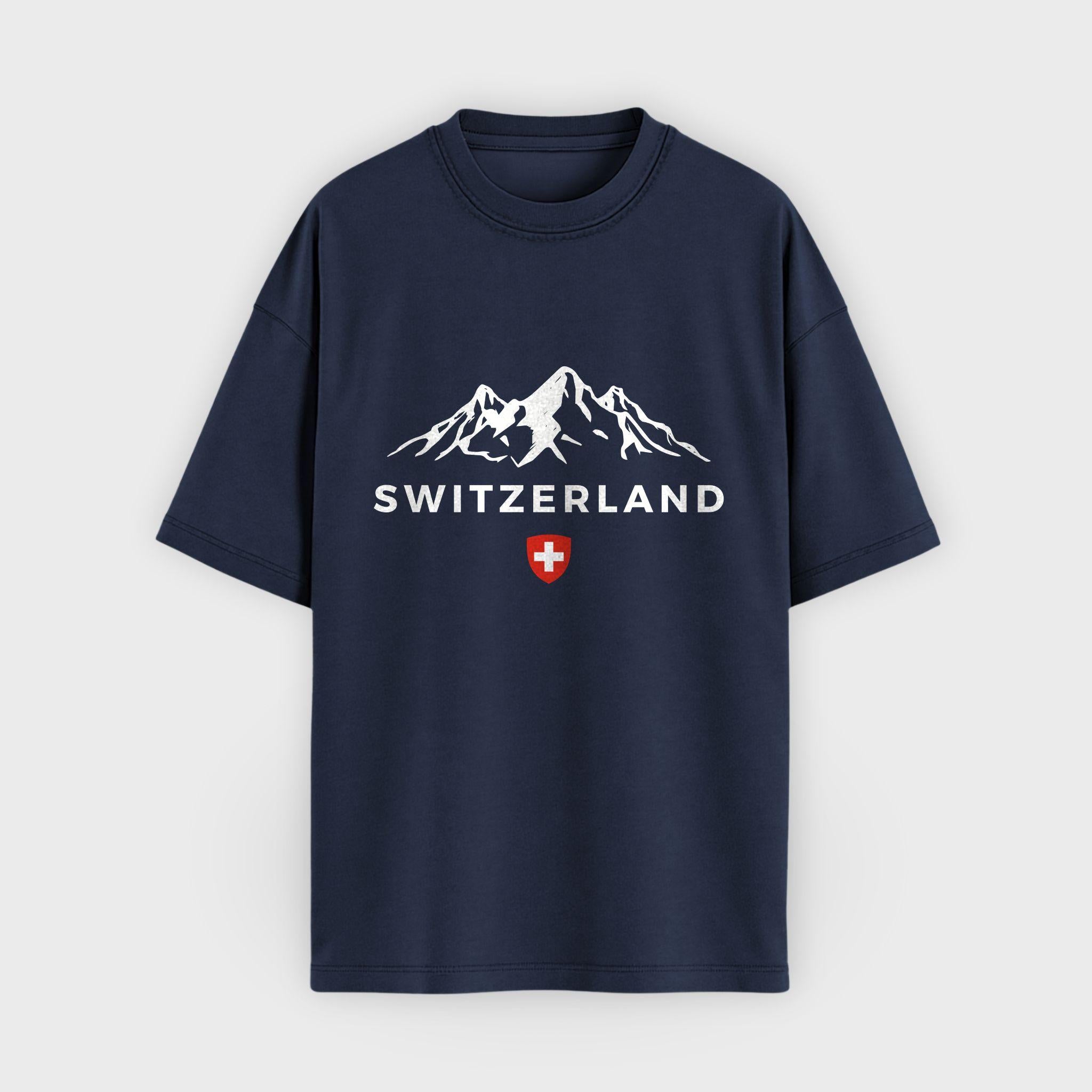 Switzerland Alpine Crest T-Shirt