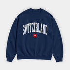Switzerland Collegiate Flag Sweatshirt