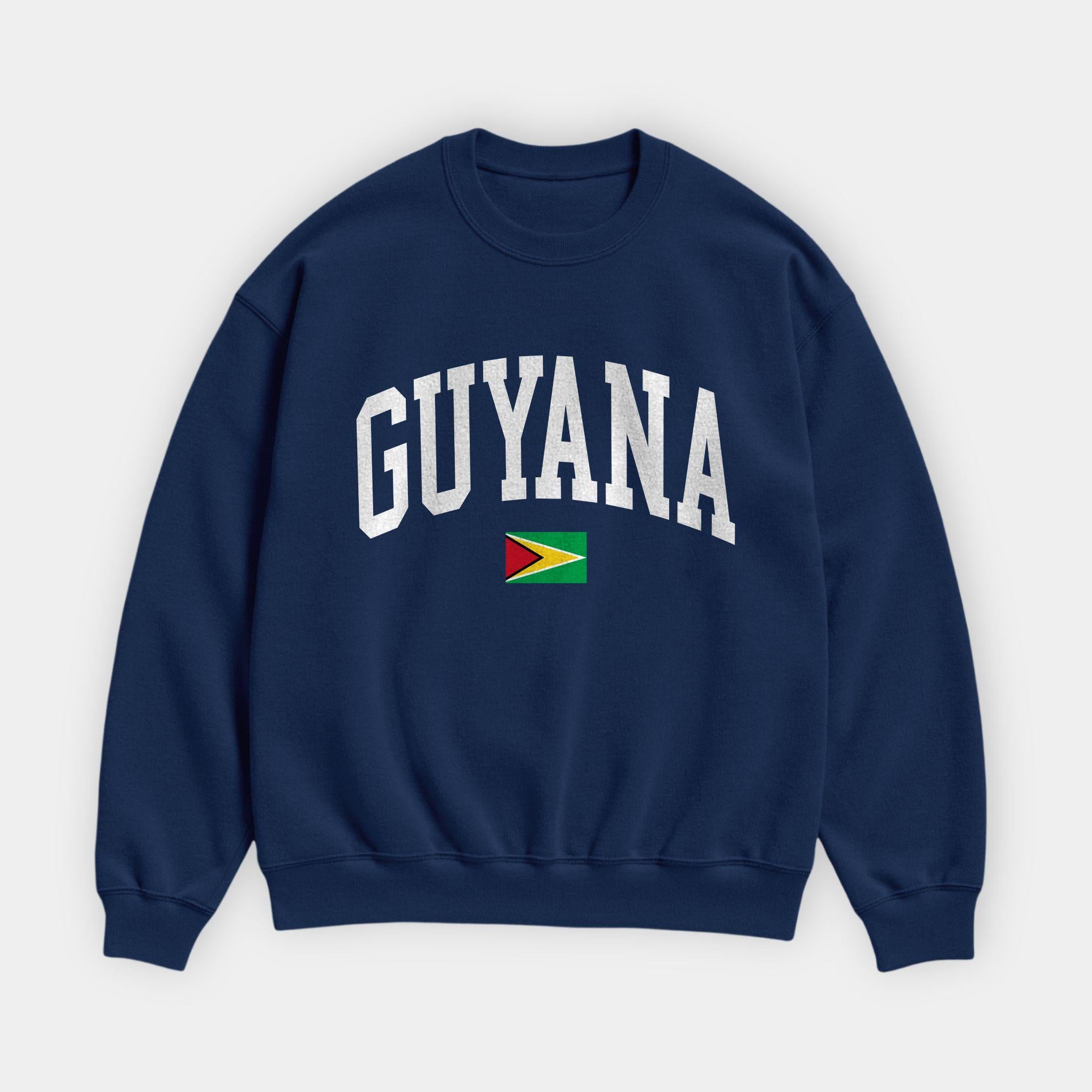 Guyana Collegiate Flag Sweatshirt