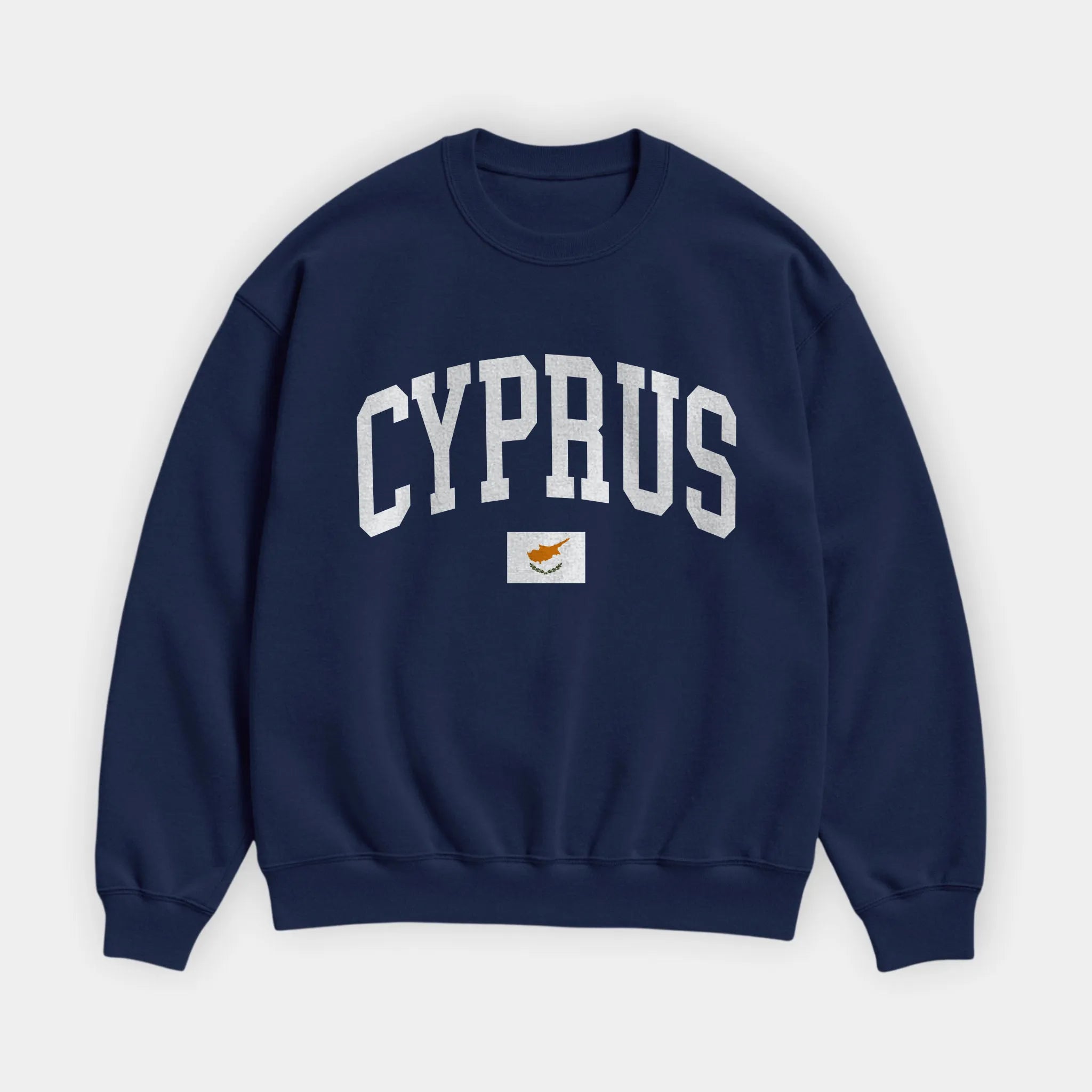 Cyprus Collegiate Flag Sweatshirt