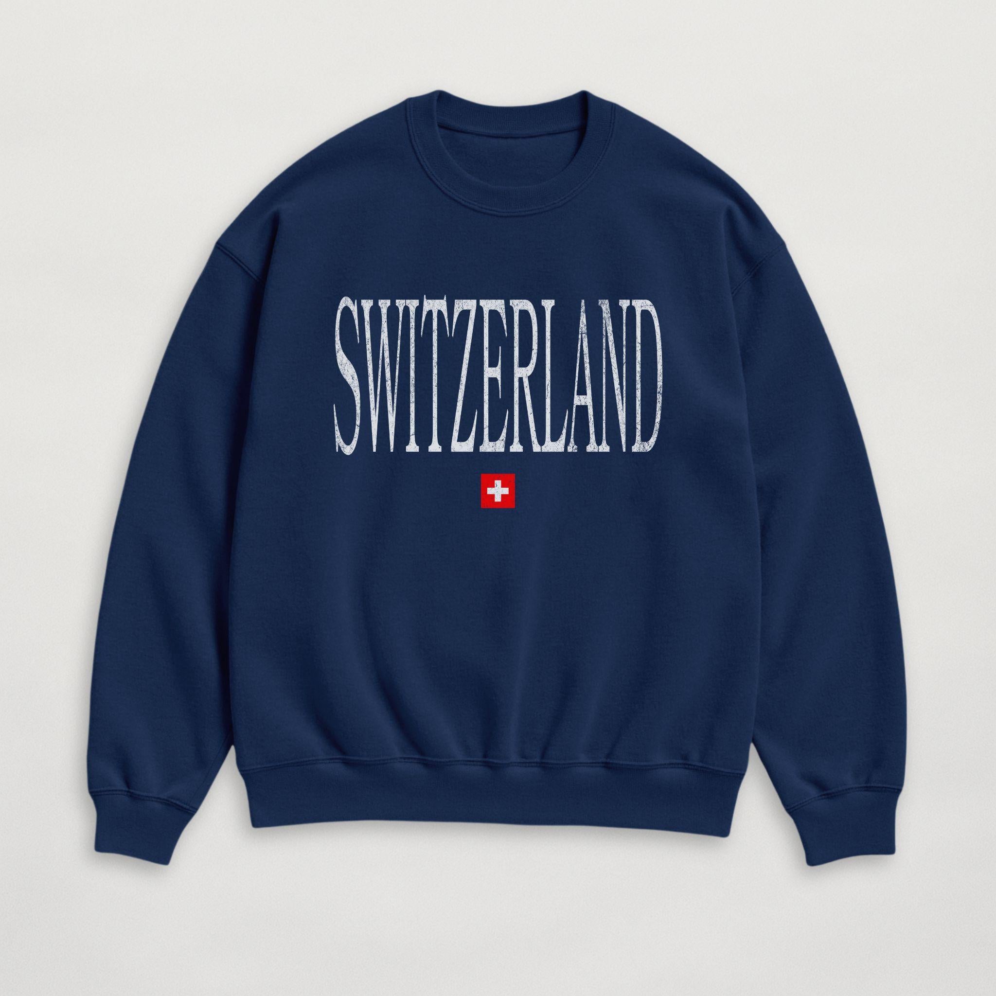 Distressed Switzerland Sweatshirt