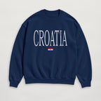 Distressed Croatia Sweatshirt