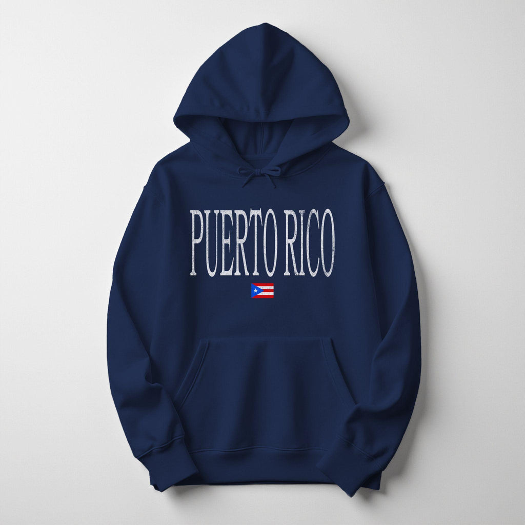 Distressed Puerto Rico Hoodie