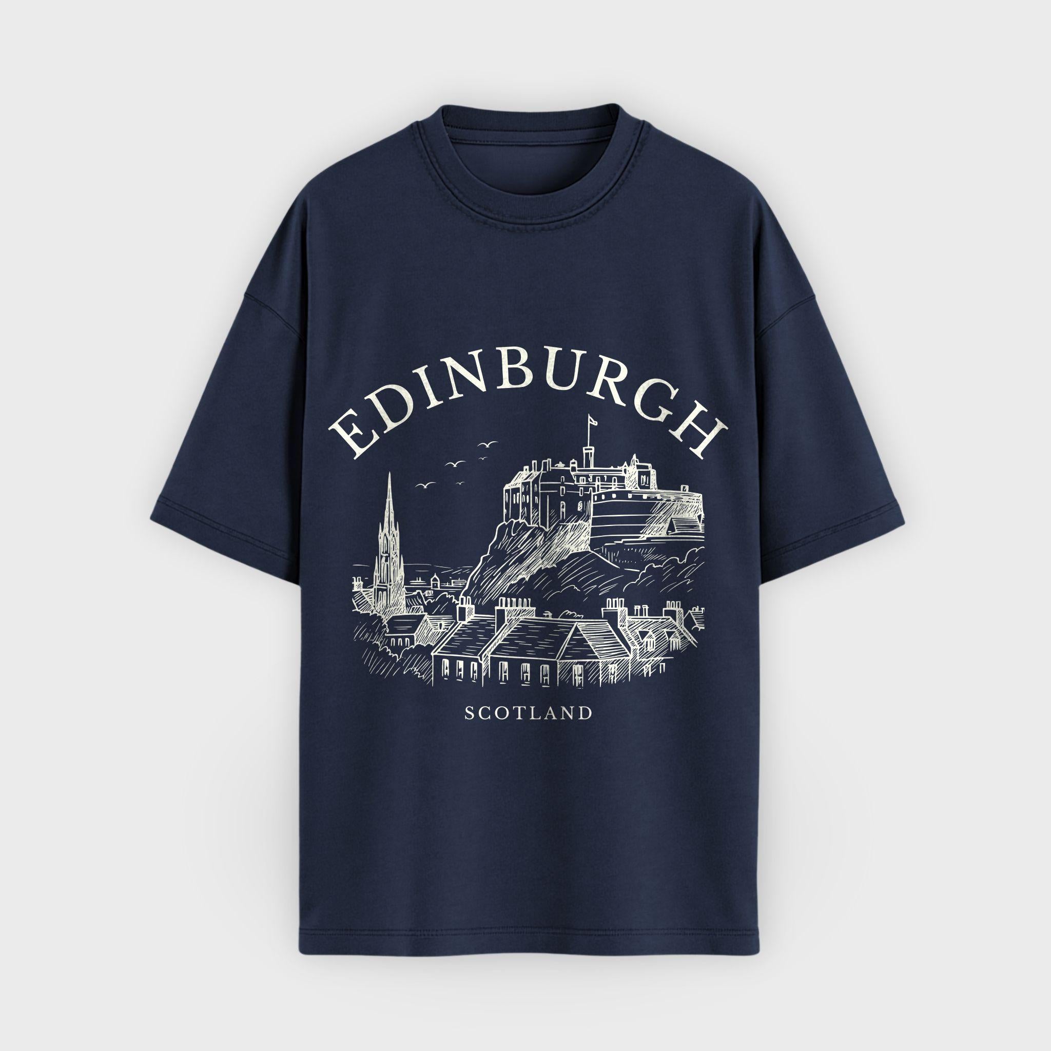 Edinburgh Vintage Sketch T-Shirt