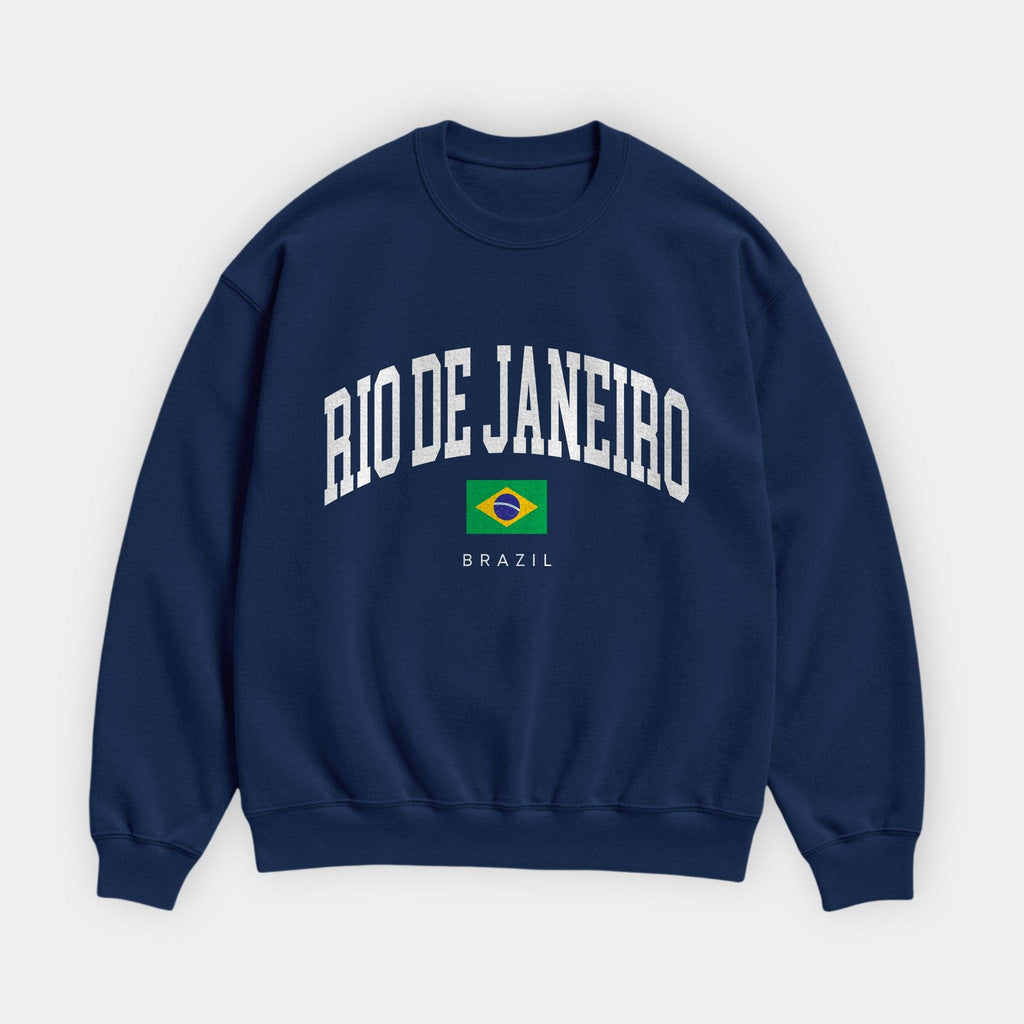 Rio De Janeiro Collegiate Sweatshirt