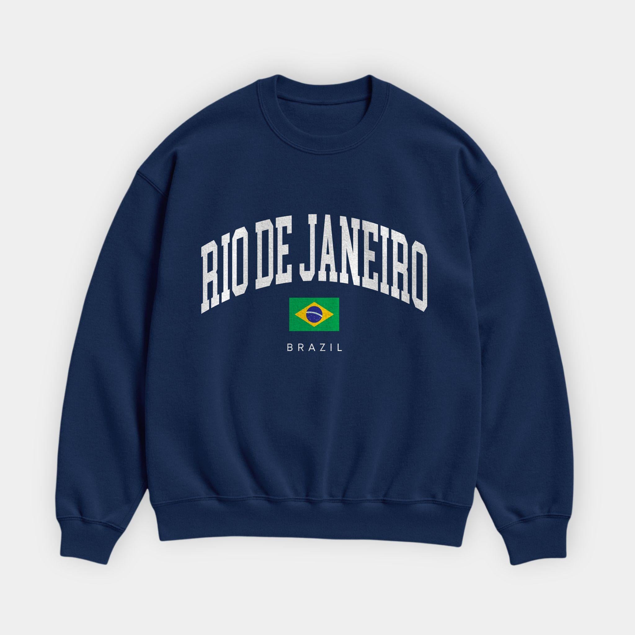 Rio De Janeiro Collegiate Sweatshirt