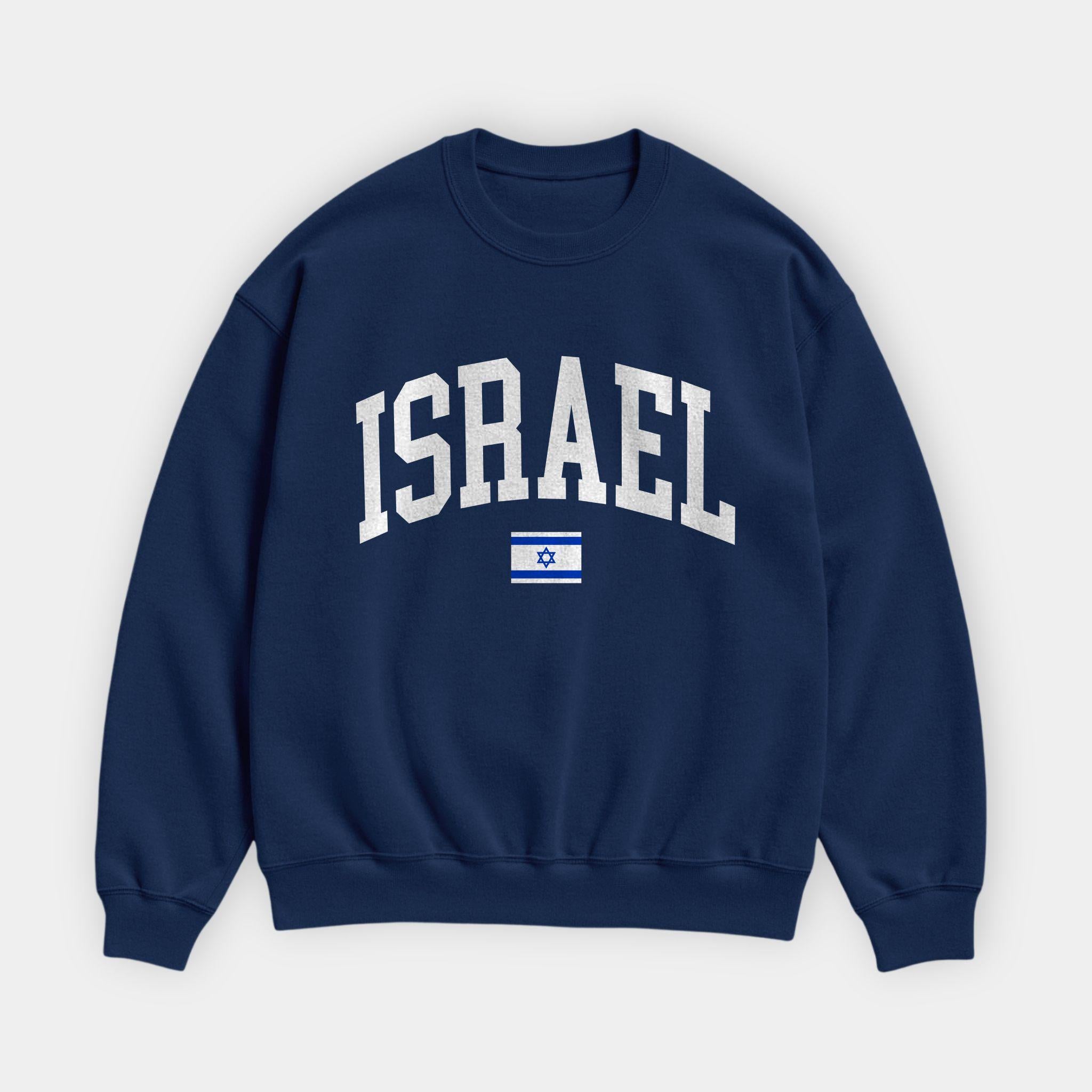 Israel Collegiate Flag Sweatshirt