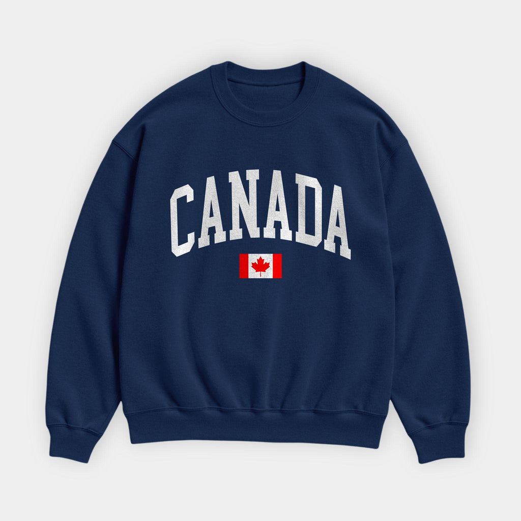 Canada Collegiate Flag Sweatshirt