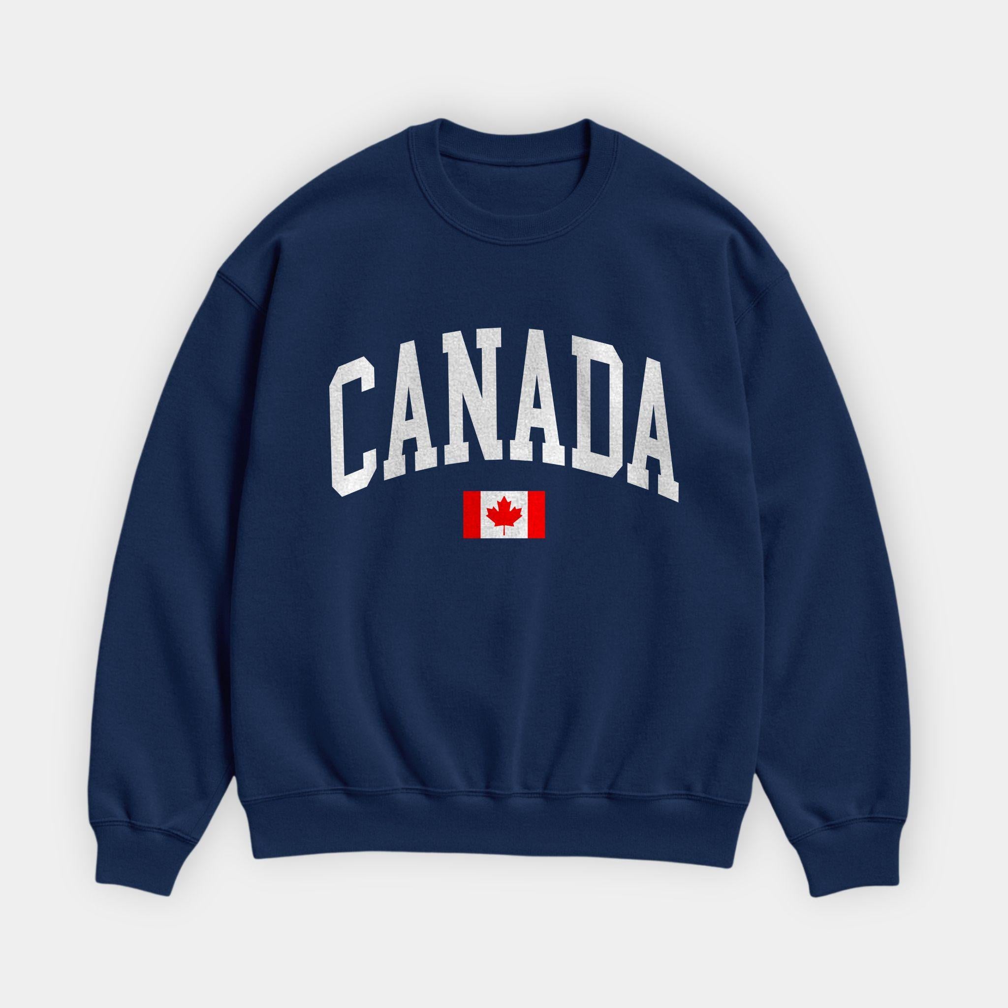 Canada Collegiate Flag Sweatshirt