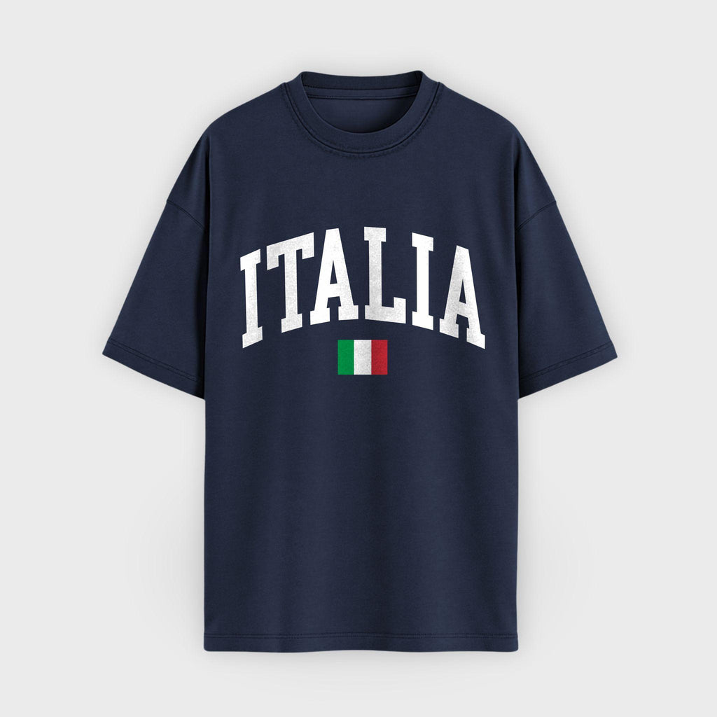 Italia Collegiate Flag T-Shirt