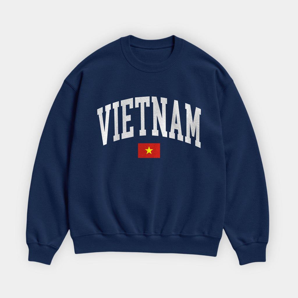 Vietnam Collegiate Flag Sweatshirt