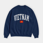 Vietnam Collegiate Flag Sweatshirt