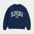 Slovenia Collegiate Flag Sweatshirt