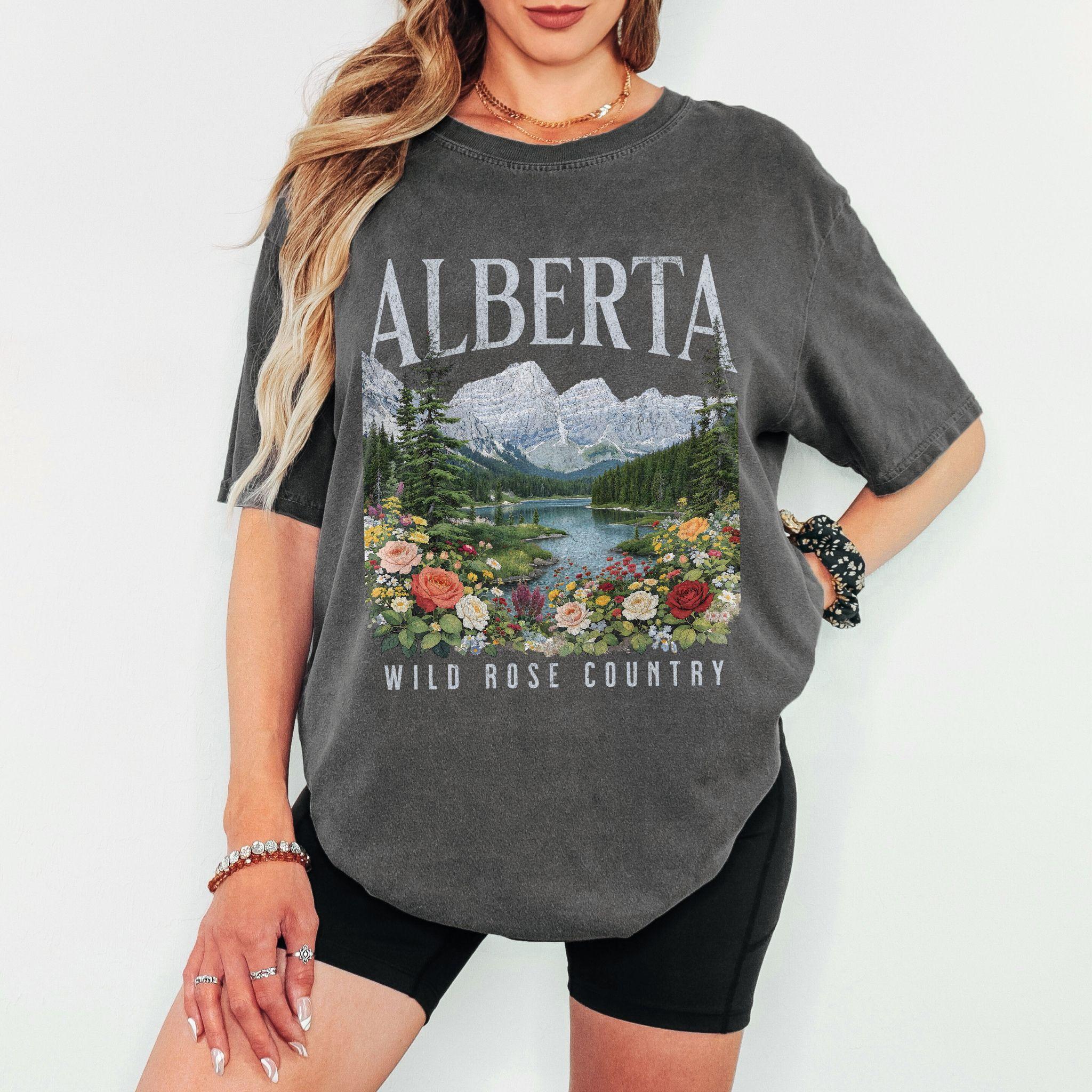 Alberta Wild Rose Country T-Shirt
