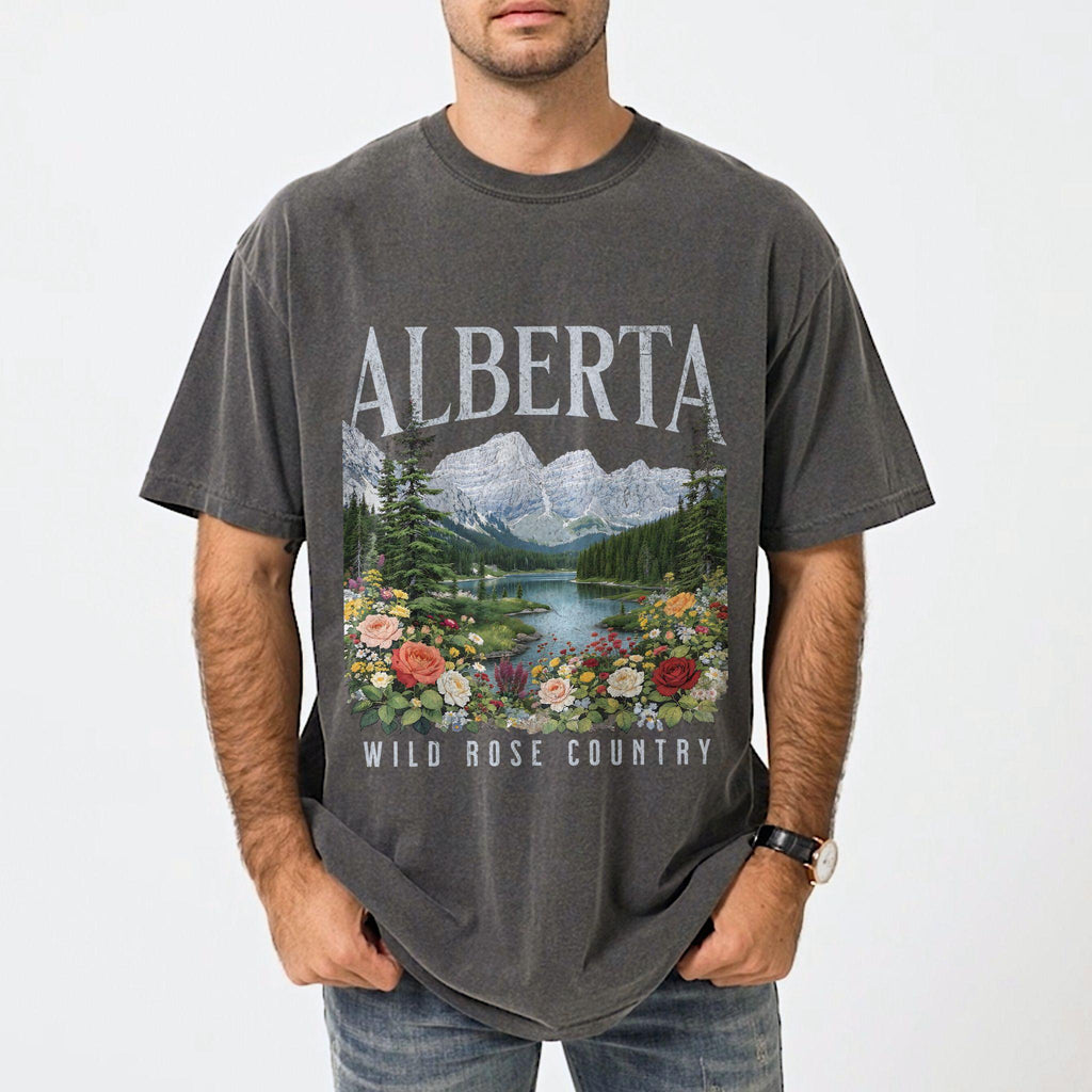 Alberta Wild Rose Country T-Shirt