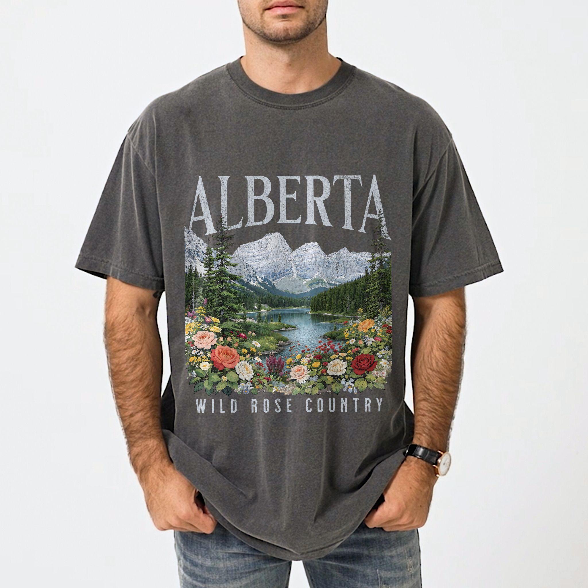 Alberta Wild Rose Country T-Shirt