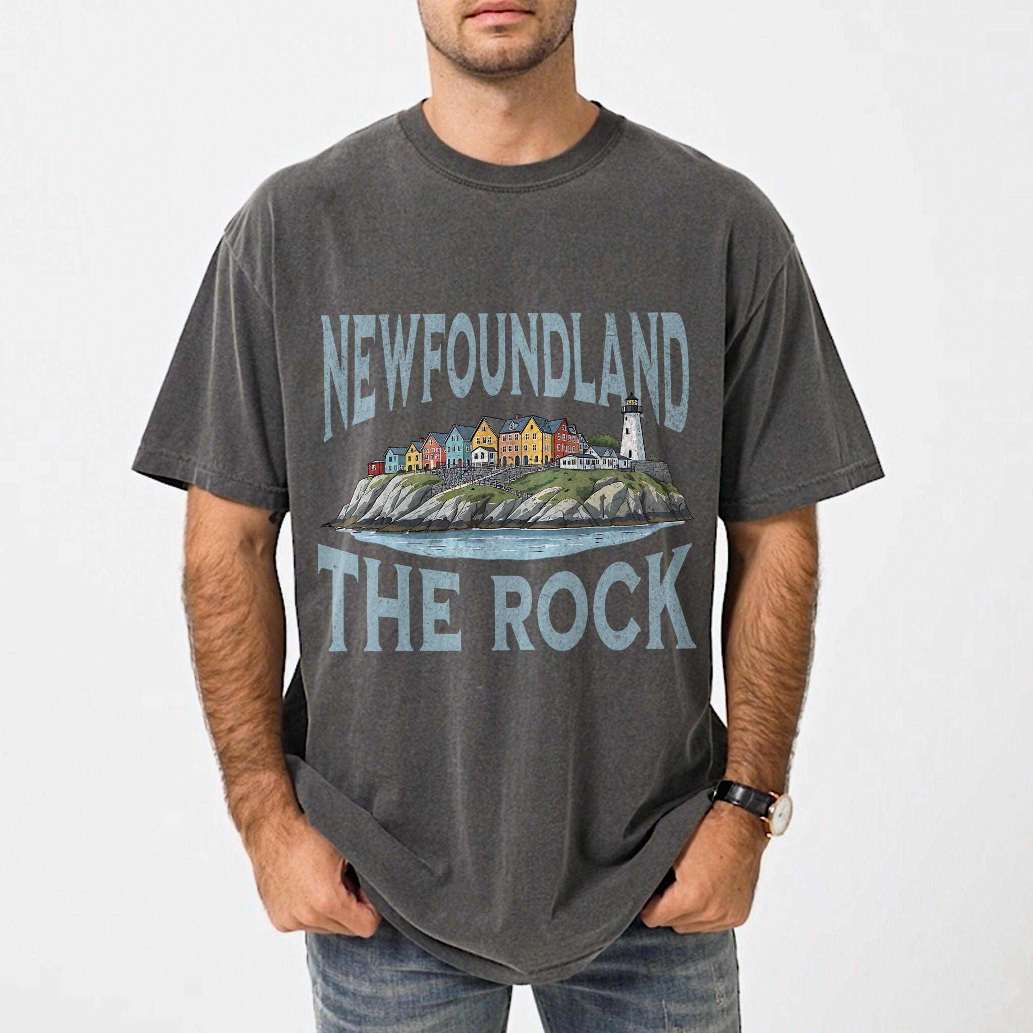 Newfoundland Jellybean Row Graphic T-Shirt