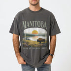 Manitoba Lakes & Bison T-Shirt