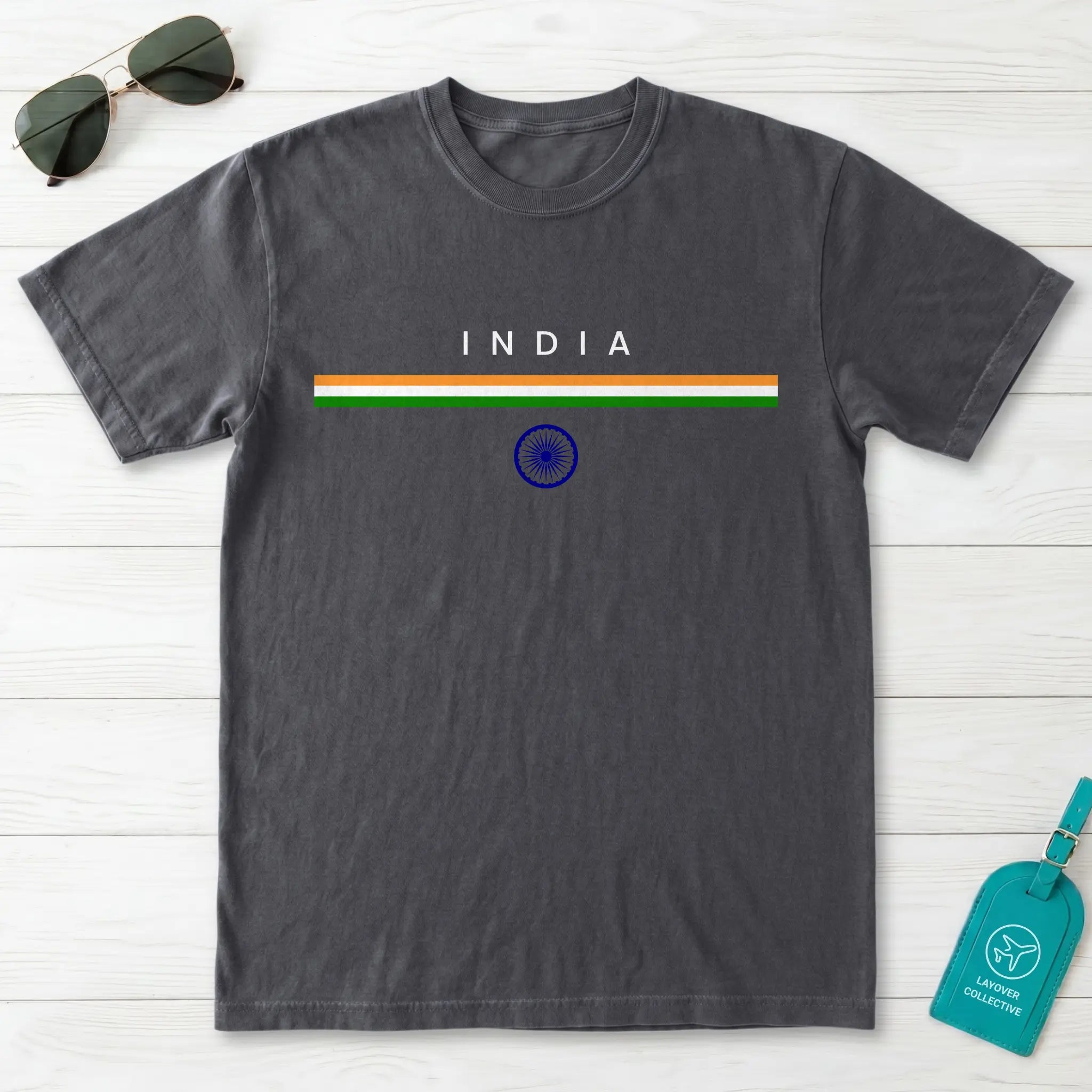 India Flagline T-Shirt