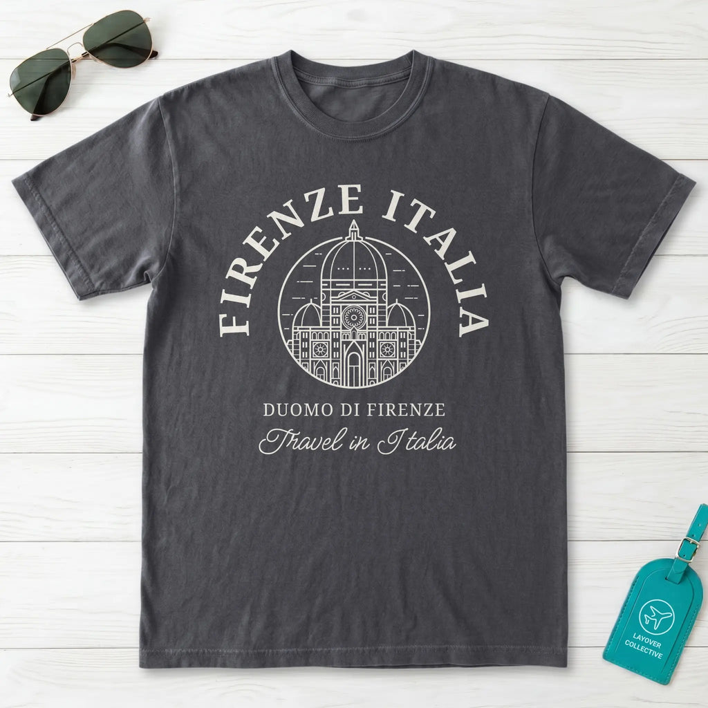 Duomo Di Firenze Vintage Sketch T-Shirt